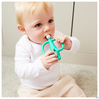 Matchstick monkey anneau vert