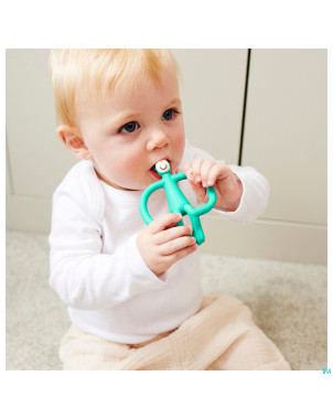 Matchstick monkey anneau vert