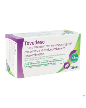 Tovedeso 3,5mg liberation prol. comp 112 x 3,5mg