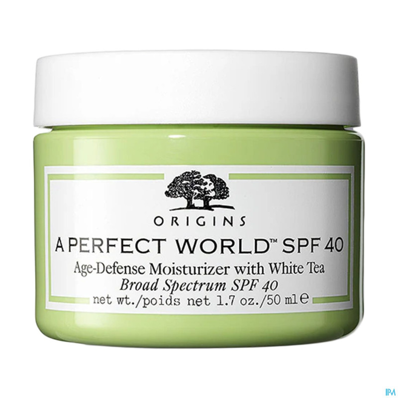 Origins a perfect world ip40 moist. white tea 50ml