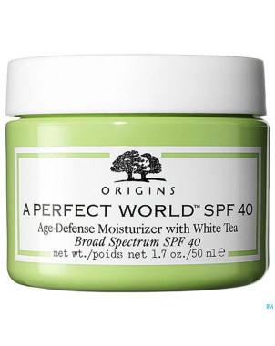 Origins a perfect world ip40 moist. white tea 50ml