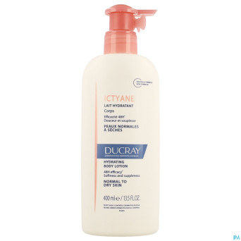 Ducray ictyane lait hydratant corps fl.pompe 400ml