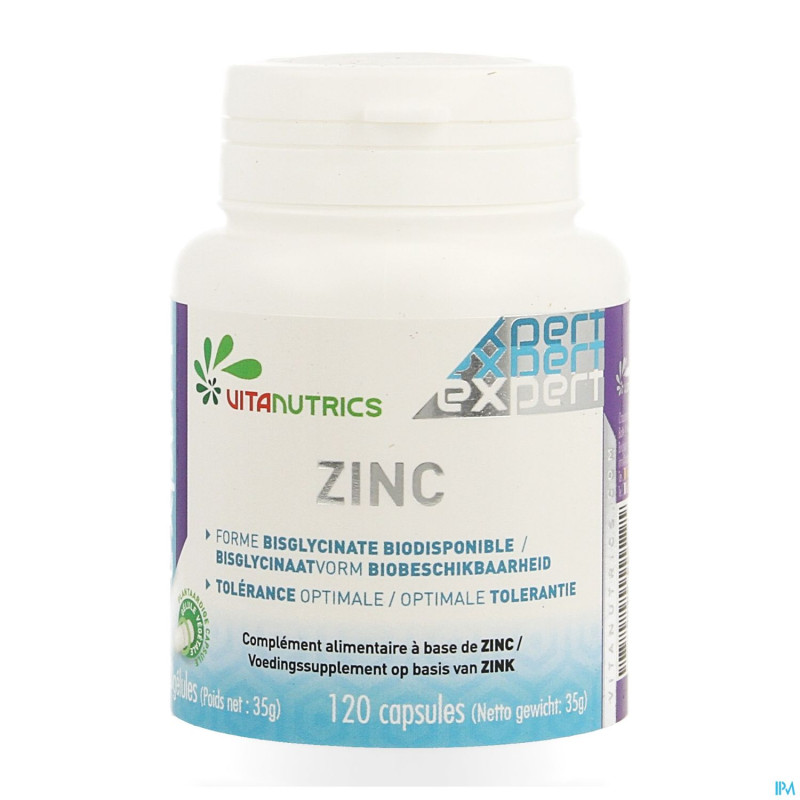 Zinc vitanutrics    caps 120