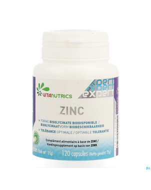 Zinc vitanutrics    caps 120