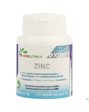 Zinc vitanutrics    caps 120