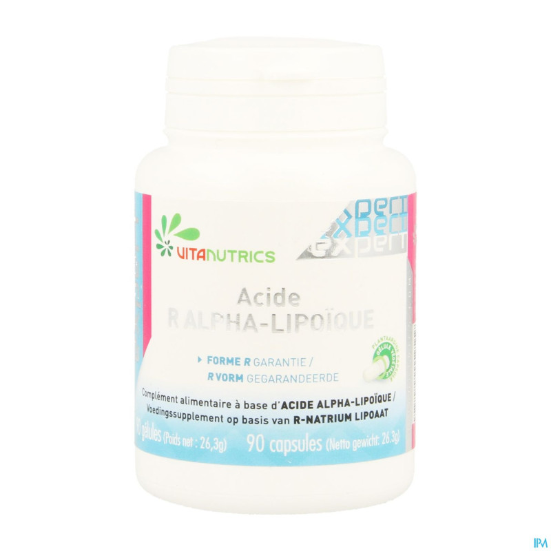 Acide alpha lipoique vitanutrics    caps 90