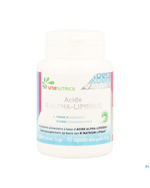 Acide alpha lipoique vitanutrics    caps 90