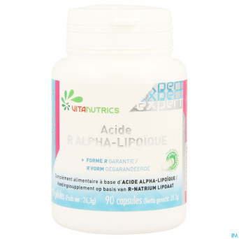 Acide alpha lipoique vitanutrics    caps 90