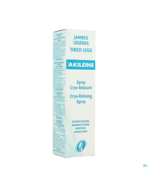 Akileine jambes legeres spray cryo relaxant  150ml