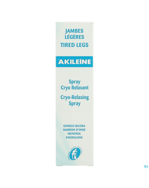 Akileine jambes legeres spray cryo relaxant  150ml