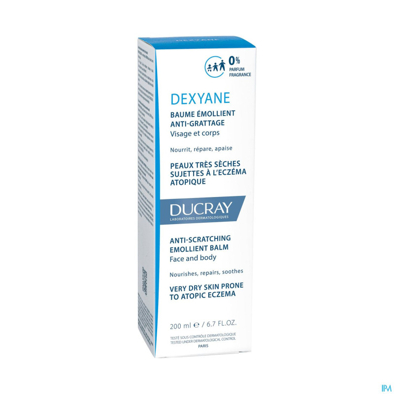 Ducray dexyane baume emollient a/grattage 200ml nf