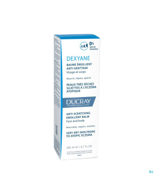 Ducray dexyane baume emollient a/grattage 200ml nf