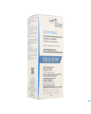 Ducray dexyane baume emollient a/grattage 200ml nf