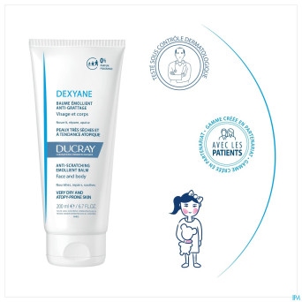 Ducray dexyane baume emollient a/grattage 200ml nf