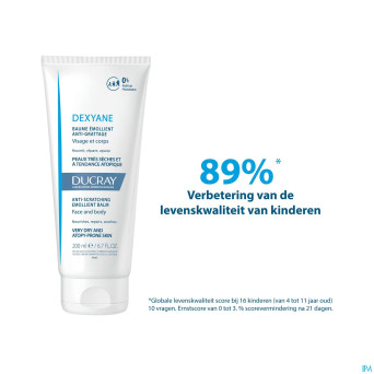 Ducray dexyane baume emollient a/grattage 200ml nf