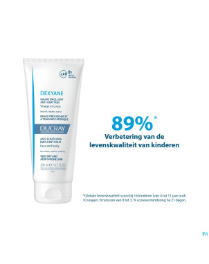 Ducray dexyane baume emollient a/grattage 200ml nf