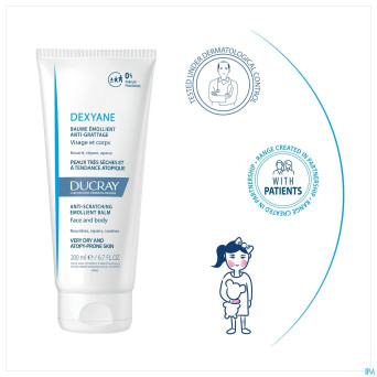 Ducray dexyane baume emollient a/grattage 200ml nf
