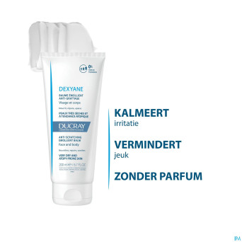 Ducray dexyane baume emollient a/grattage 200ml nf