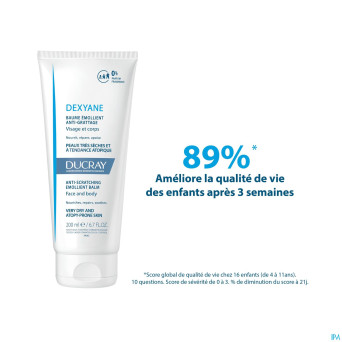Ducray dexyane baume emollient a/grattage 200ml nf