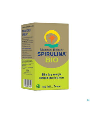 Marcus rohrer spiruline comp 180 bio