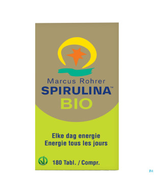 Marcus rohrer spiruline comp 180 bio