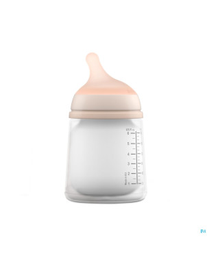 Suavinex zerozero biberon a/col. adapt. flow 180ml