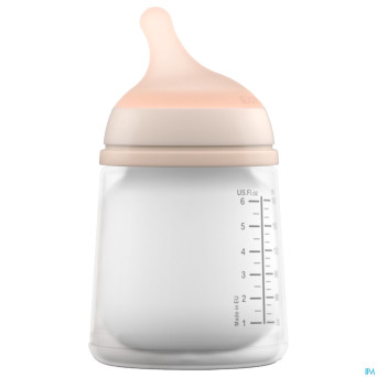 Suavinex zerozero biberon a/col. adapt. flow 180ml