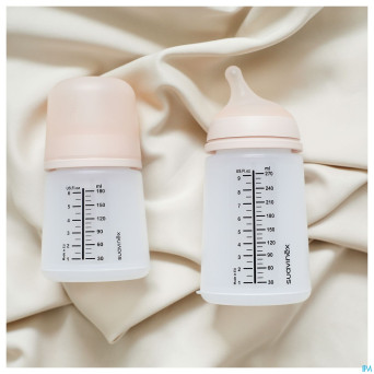 Suavinex zerozero biberon a/col. adapt. flow 180ml