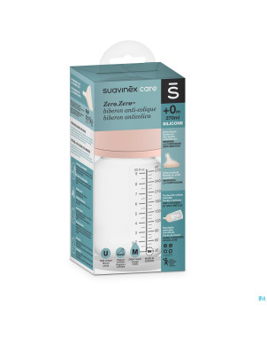 Suavinex zerozero biberon a/col. medium flow 270ml