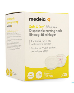 Medela ultra thin coussinets allaitem. jetables 30