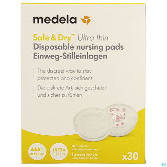 Medela ultra thin coussinets allaitem. jetables 30