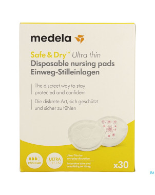 Medela ultra thin coussinets allaitem. jetables 30