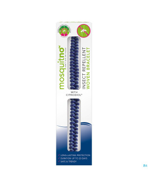 Mosquitno bracelet repulsif woven citriodiol