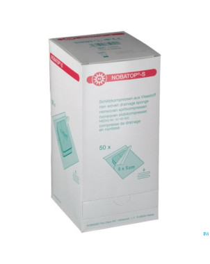 Noba compresses predecoupee sterile  5,0x 5,0cm 50