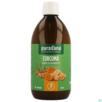 Purasana vegan curcuma forte articul. souple 500ml