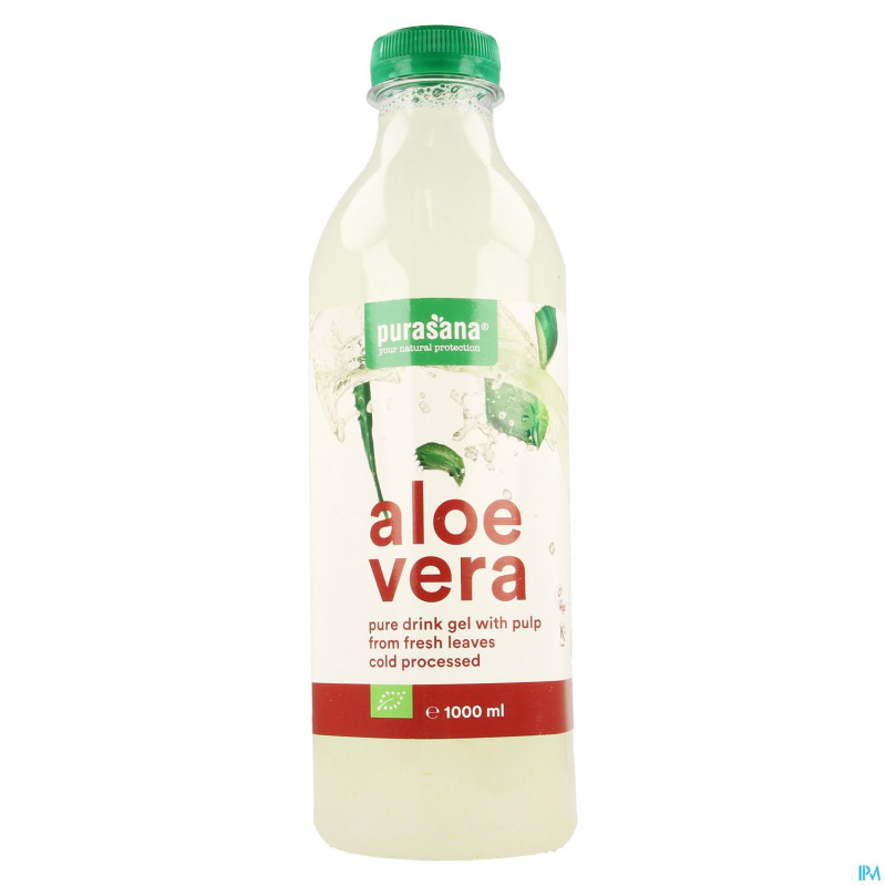 Purasana vegan aloe vera gel bio 1l