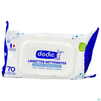 Dodie lingettes classique pocket nf 70