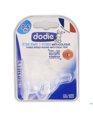 Dodie tetine iniiation+    3 vitesses debit 1  2