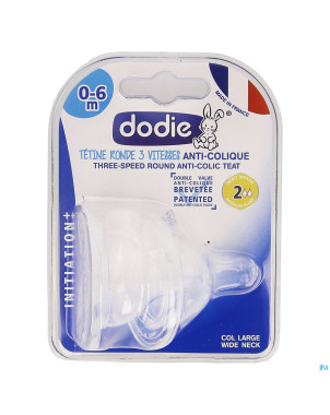 Dodie tetine iniiation+    3 vitesses debit 2  2