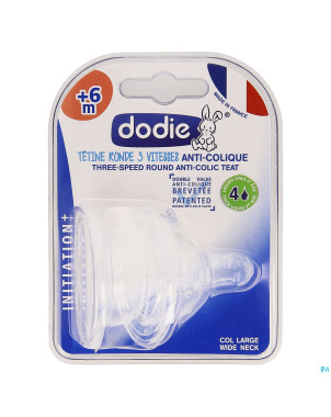 Dodie tetine iniiation+    3 vitesses debit 4 2