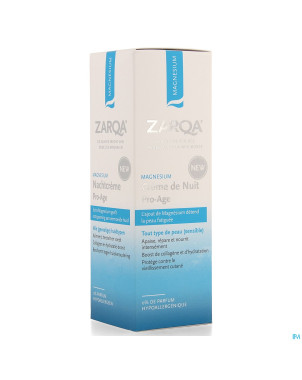 Zarqa magnesium creme nuit 50ml