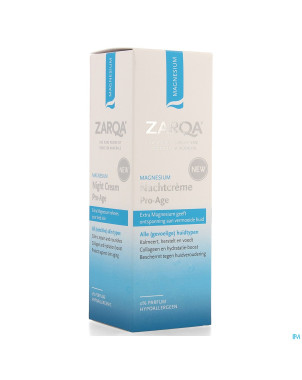 Zarqa magnesium creme nuit 50ml