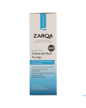 Zarqa magnesium creme nuit 50ml