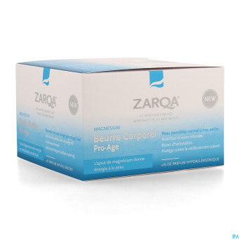 Zarqa magnesium beurre corps 200ml