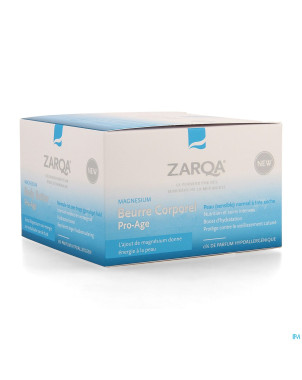 Zarqa magnesium beurre corps 200ml