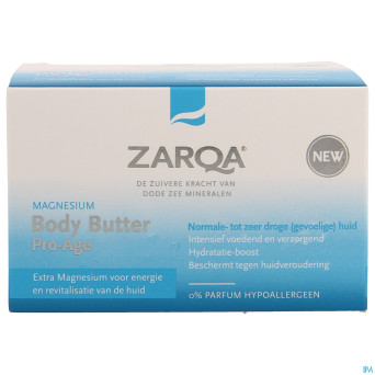 Zarqa magnesium beurre corps 200ml