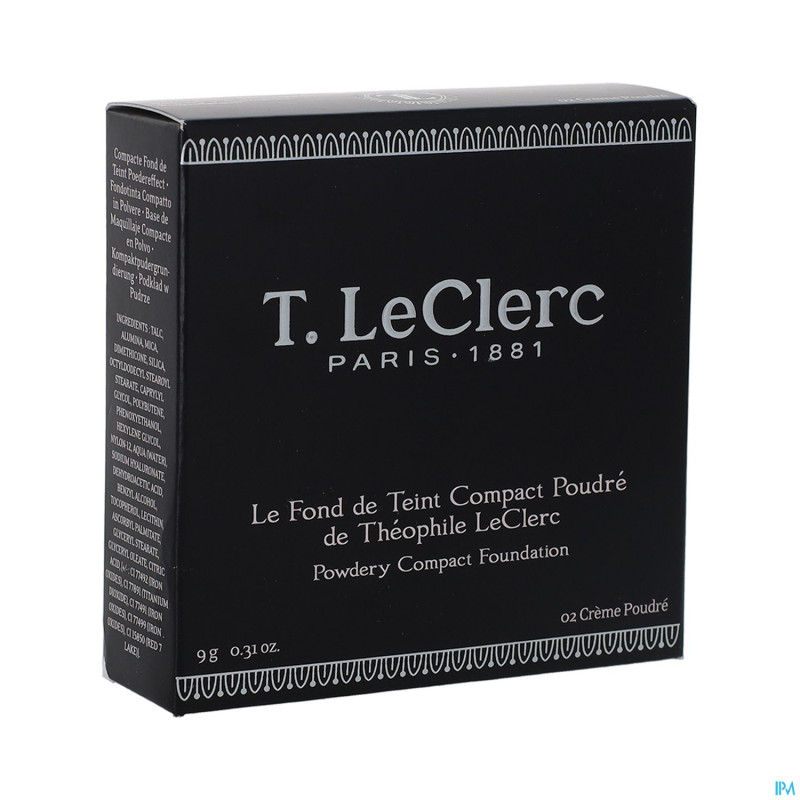 Tlc fdt compact pdr 02 creme poudre 9ml