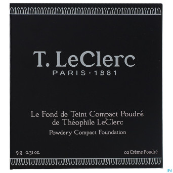 Tlc fdt compact pdr 02 creme poudre 9ml