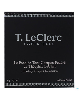 Tlc fdt compact pdr 02 creme poudre 9ml