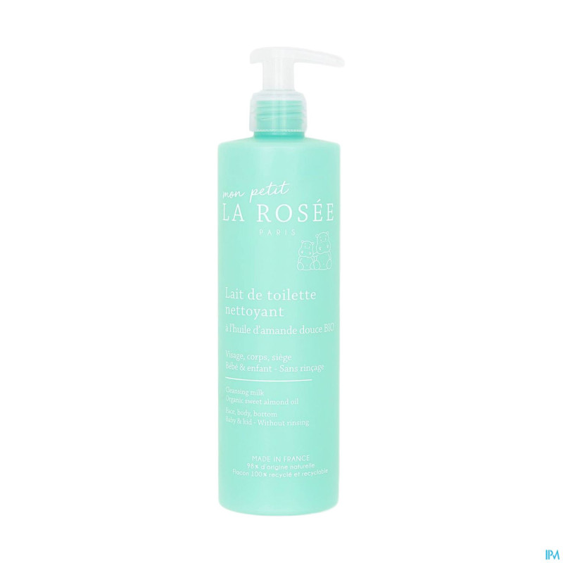 La rosee bb lait toilette nettoyant fl pompe 400ml